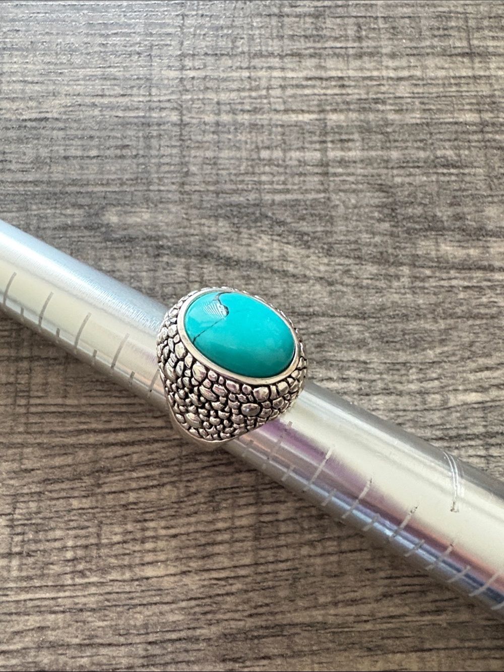 Whitney Kelly turquoise ring size 6